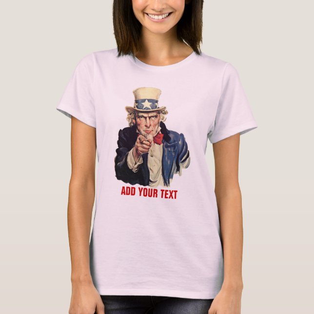 Add Your Text T-Shirt (Front)