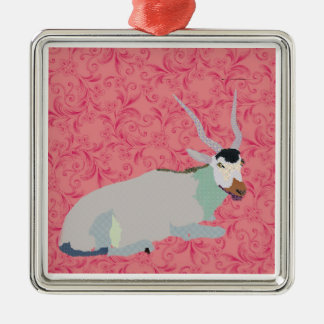 Addax Christmas Ornament Pink