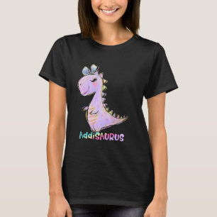 Addi Name Shirt Girl Dinosaur Birthday Addison Add