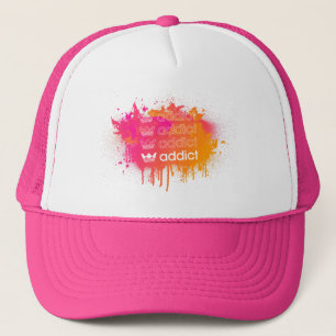 addict 2008 parody sparypaint hat