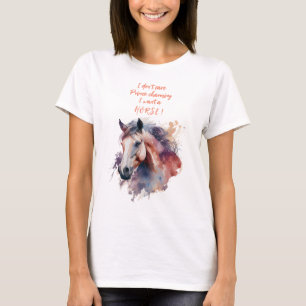 Addict au cheval T-Shirt