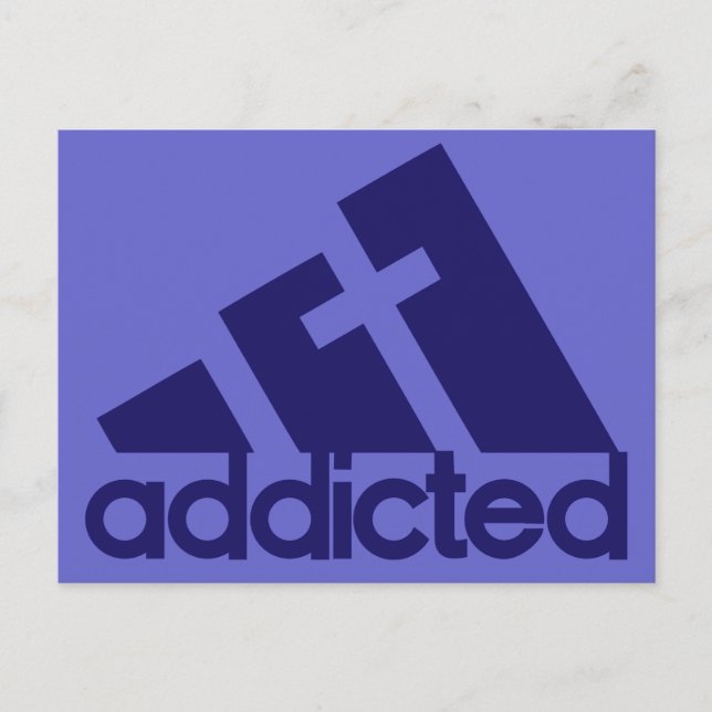 Addicted Postcard (Front)