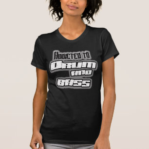 Addicted to DRUM and BASS girls DnB drum&bass T-Shirt