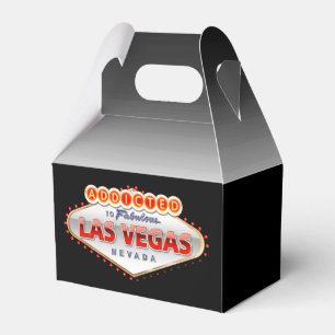 Addicted to Las Vegas, Nevada Funny Sign Favour Box