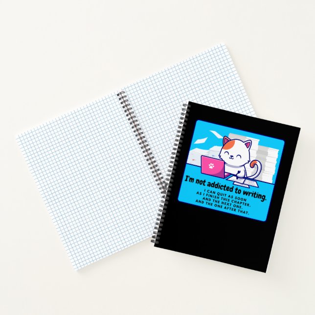 Addicted to Writing: The Write Chuckle Notebook (Inside)