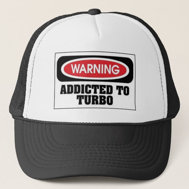 Addicted Turbo Trucker Hat (Front)
