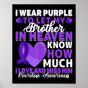 Addiction Awareness Drug Addiction Overdose Awaren Poster