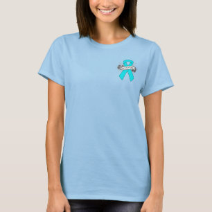 Addiction Awareness Find A Cure Ribbon T-Shirt