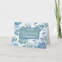 Addiction Recovery Encouragement Branches Blue