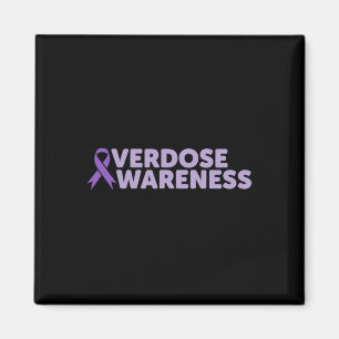 Addiction Recovery Overdose Awareness Magnet