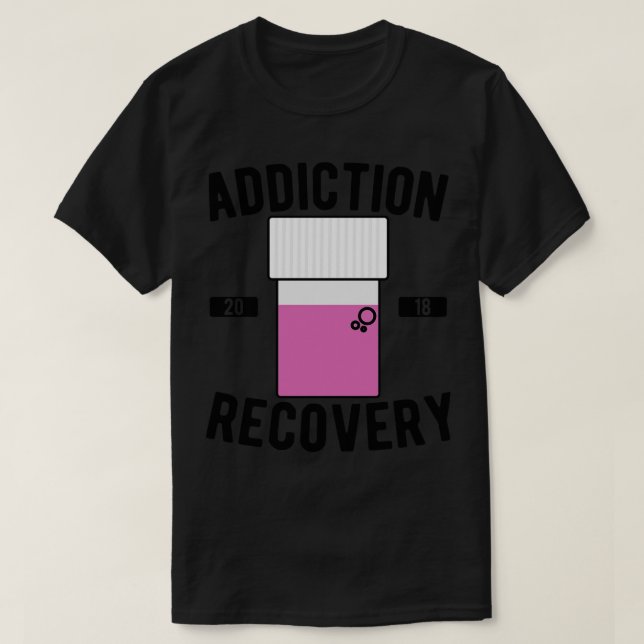 Addiction Recovery T-Shirt (Design Front)