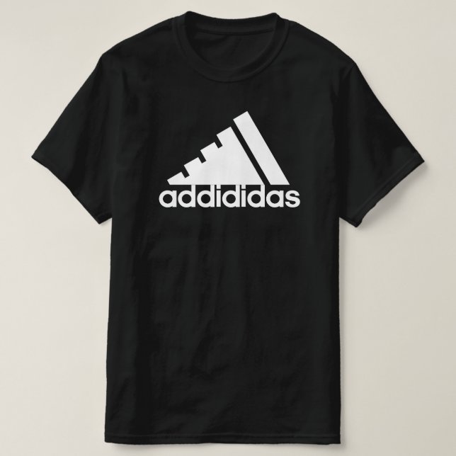 Addididas (black) T-Shirt (Design Front)
