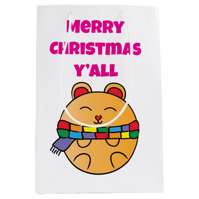 Addie bean medium gift bag (Front)