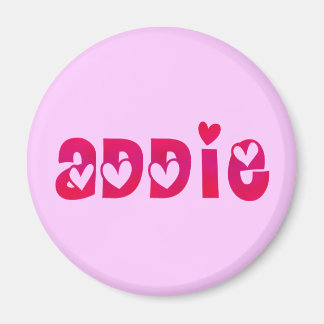 Addie in Hearts Magnet