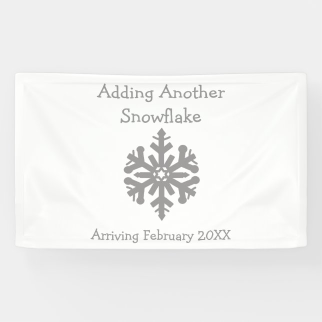 Adding Another Snowflake Banner (Horizontal)