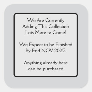 Adding Square Sticker