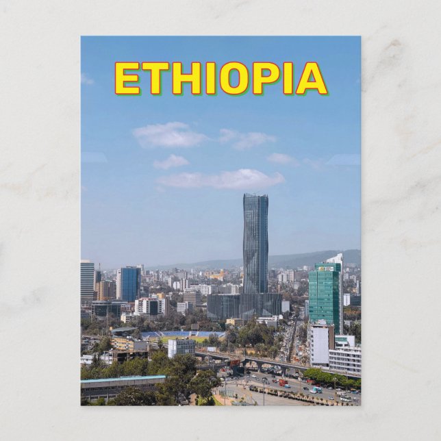 Addis Ababa, Ethiopia Postcard (Front)