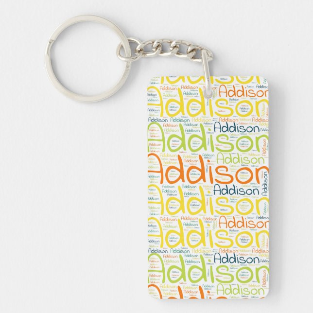 Addison Key Ring (Front)