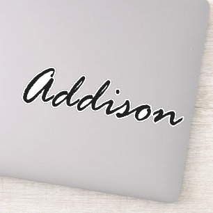 Addison name, for Addison