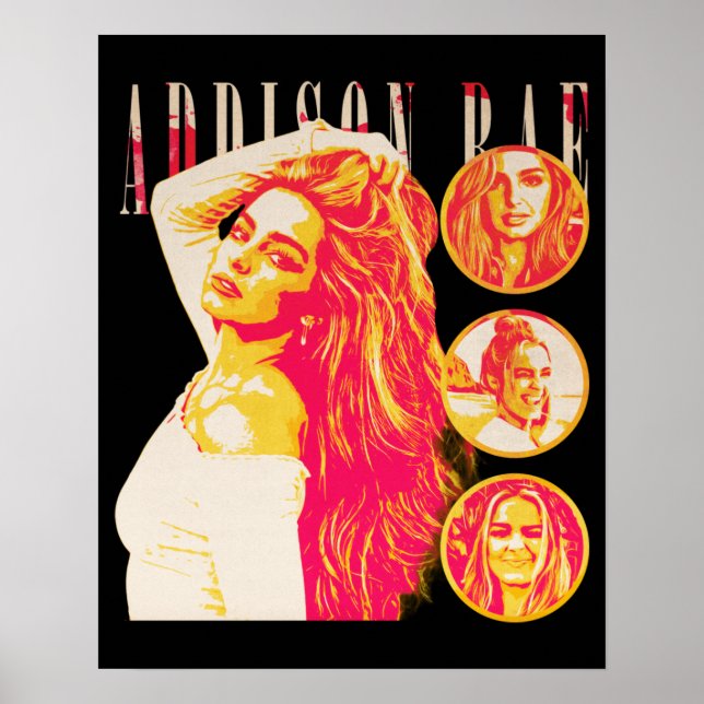 Addison Rae, Addison Rae Poster (Front)