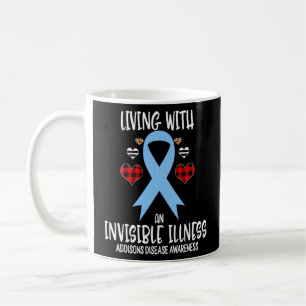 Addisons Disease Awareness Living With An Invisibl Coffee Mug