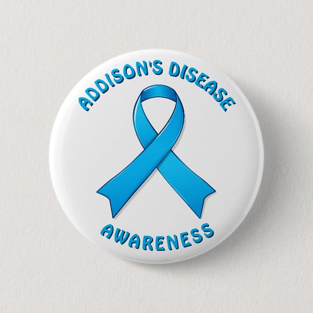 Addison's Disease Awareness - May 29th 6 Cm Round Badge (Front)