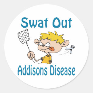 Addisons-Disease Classic Round Sticker