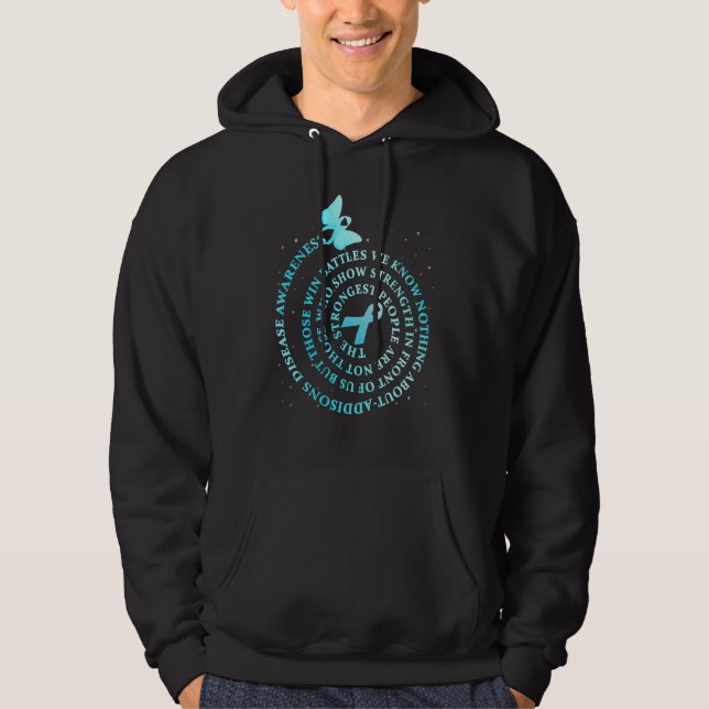 Addisons Disease Warrior 1 Hoodie (Front)