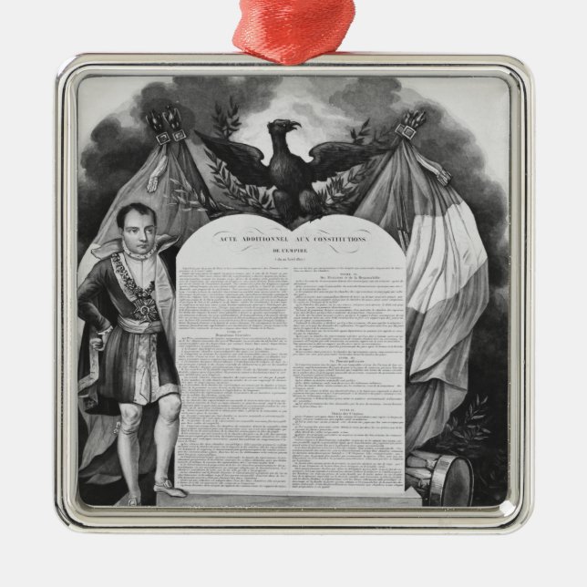 Additional act of 22nd April 1815 Metal Tree Decoration (Front)