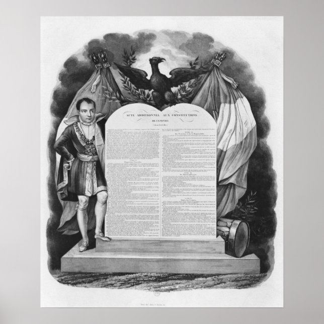 Additional act of 22nd April 1815 Poster (Front)