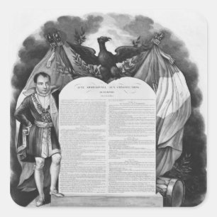 Additional act of 22nd April 1815 Square Sticker