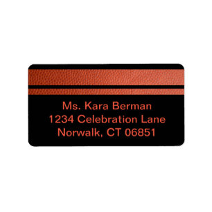 Address Label for Hoops Collection III