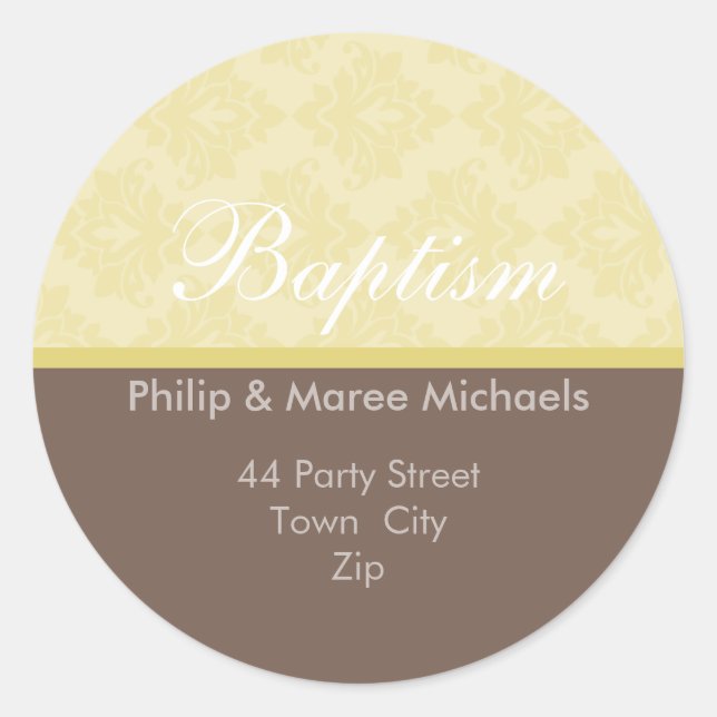 ADDRESS LABEL :: oh so beautiful 6 (Front)