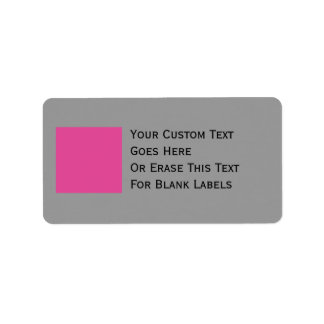 Address Label Template
