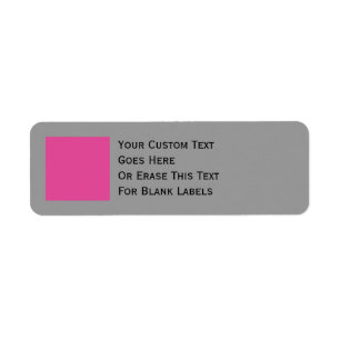 Address Label Template