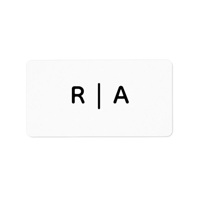 Address Labels (Front)