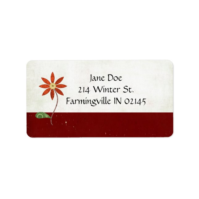 Address Labels (Front)