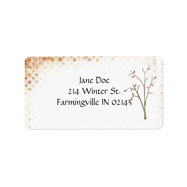 Address Labels (Front)