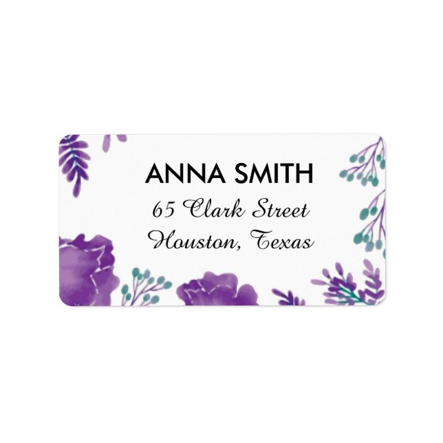 Address Labels (Front)