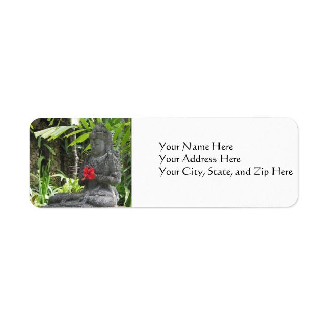 Address Labels:  Bali Stature (Front)