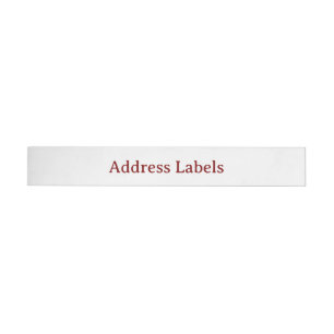 Address Labels classic