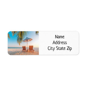 ADDRESS LABELS FOR THE **BEACH LOVER**