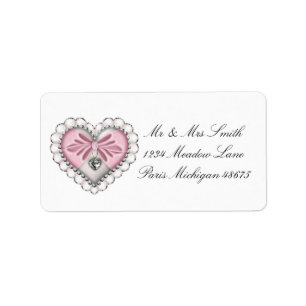 Address Labels/Heart Label