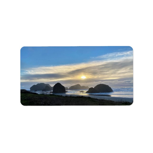 Address Labels - Oregon Coast (Front)