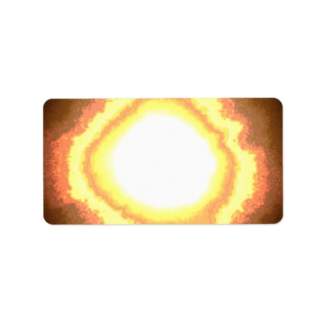 Address Labels stickers style design (Front)