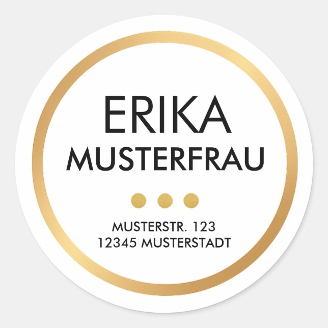 address sticker (20 pieces) (Front)