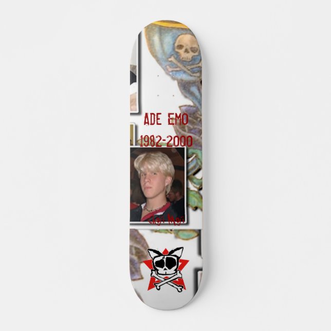 Ade Emo Special Edition Memorial Skateboard (Front)