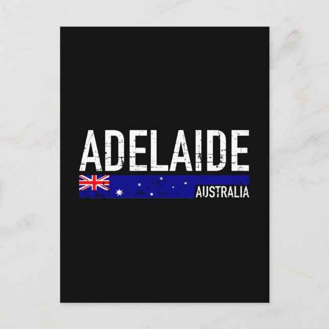 Adelaide Australia Postcard (Front)