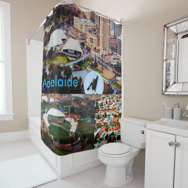 Adelaide Bathroom Shower Curtain (In Situ)
