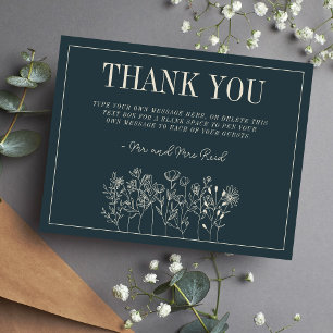 Adelaide   Curated Colours   Wedding Thank You Car Card